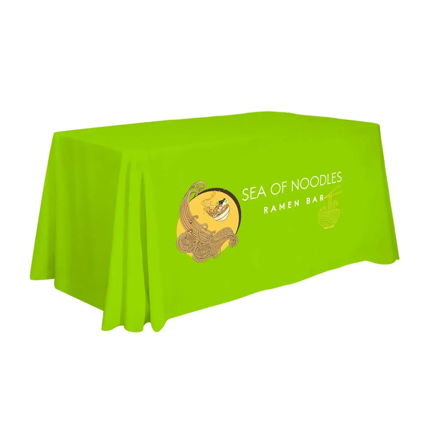 4' Standard Table Throw (Full-Color Front Only). — view 19