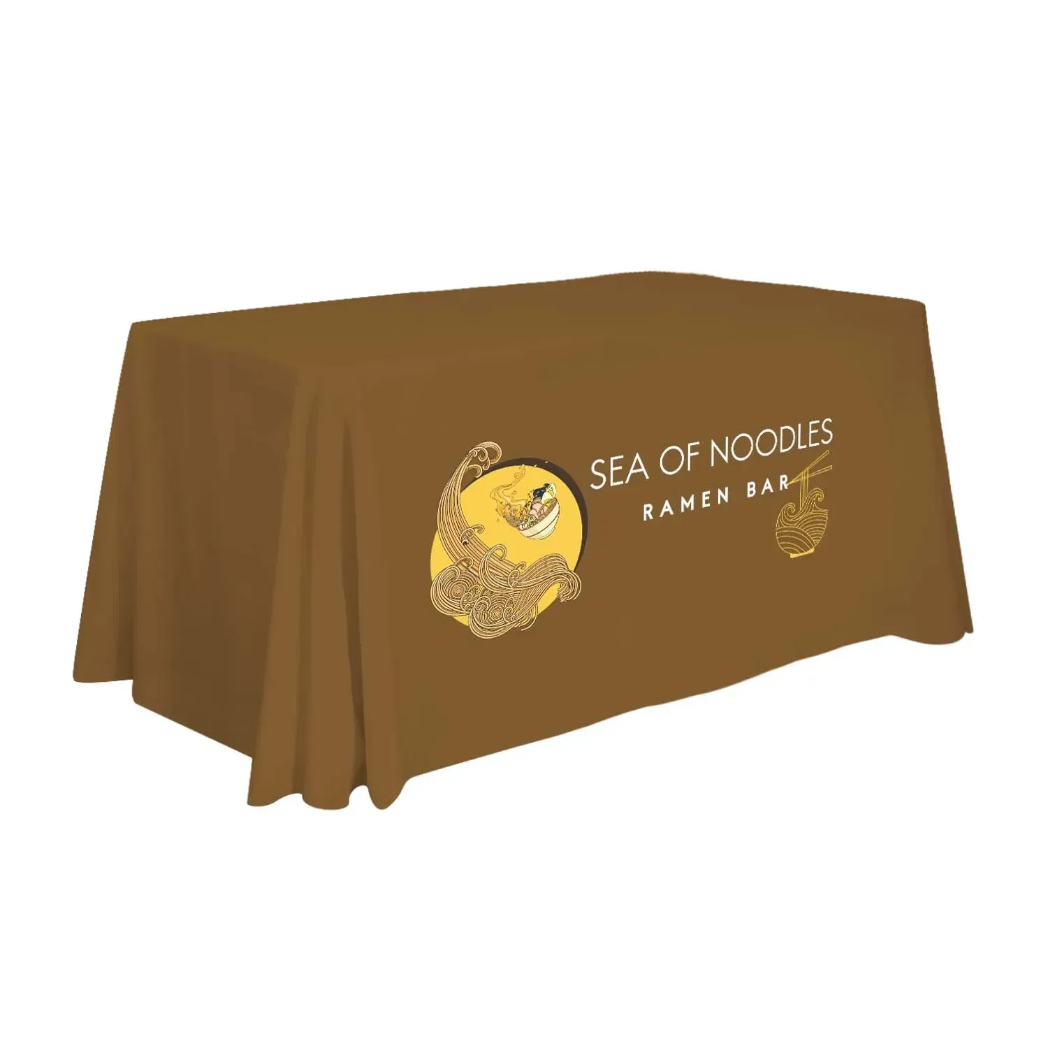 4' Standard Table Throw (Full-Color Front Only). — view 2