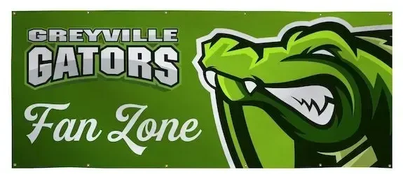 4' x 10' 13 oz. Smooth Vinyl Banner Single-Sided