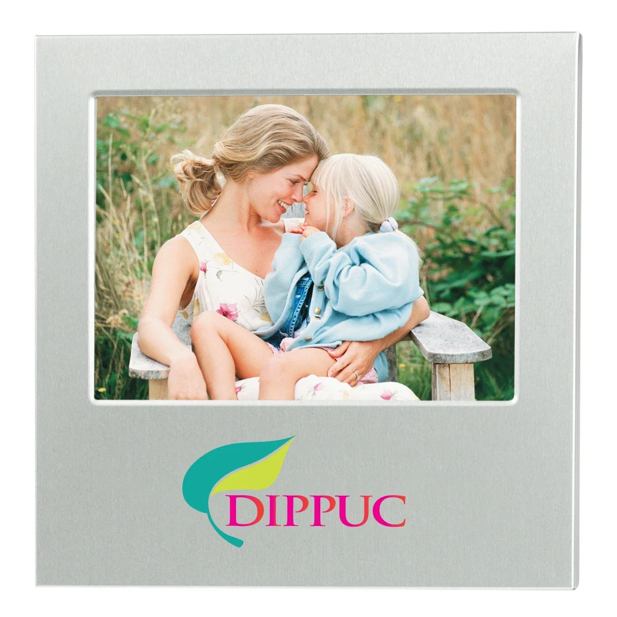 Gift-ready photo frame pictured against a neutral background.