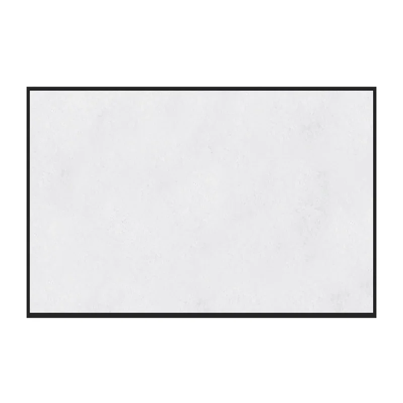 Edge profile showing how thin the mat sits