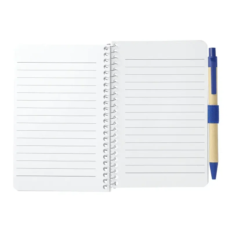 4" x 6" FSC® Mix Pocket Spiral Notebook with Pen — view 6