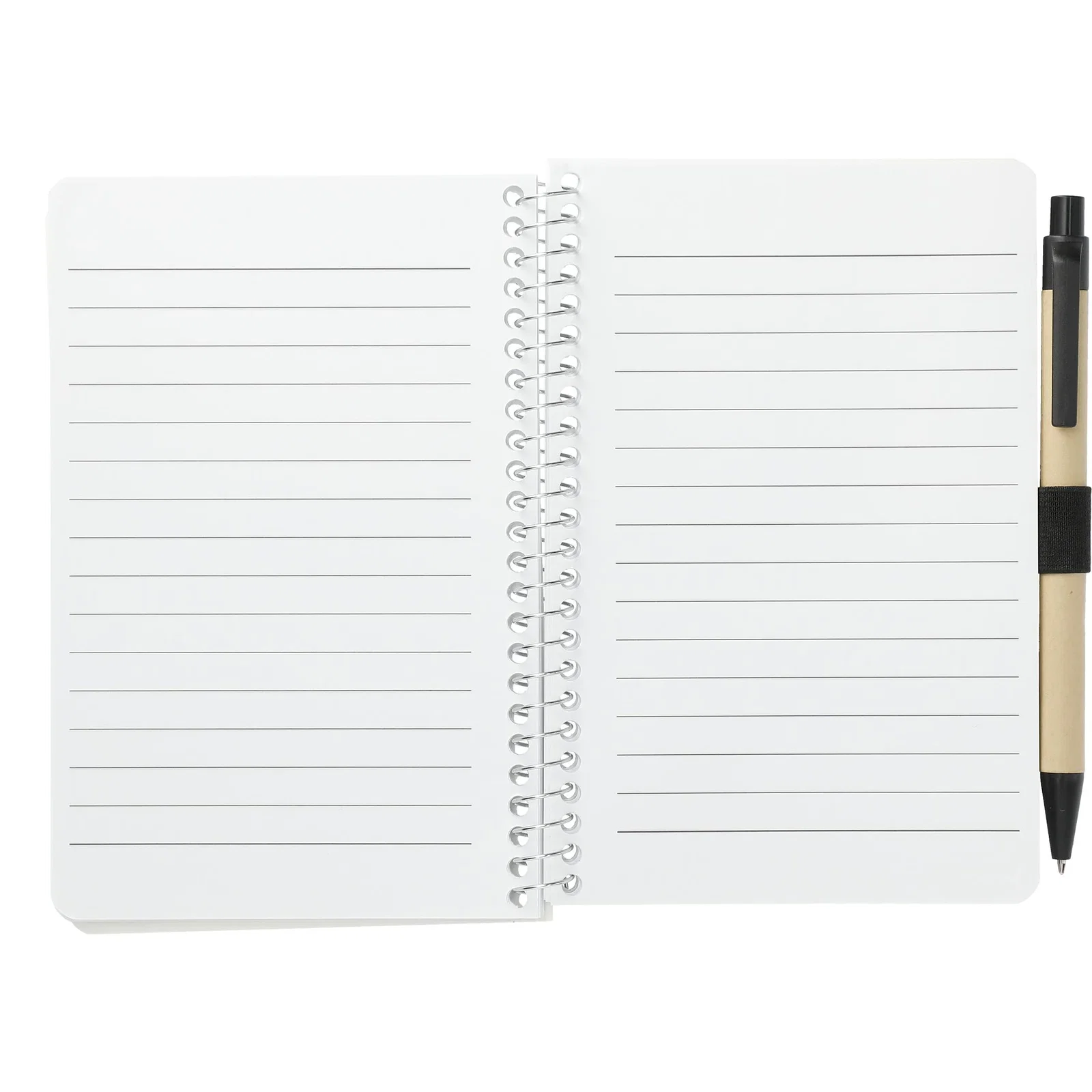 4" x 6" FSC® Mix Pocket Spiral Notebook with Pen — view 24