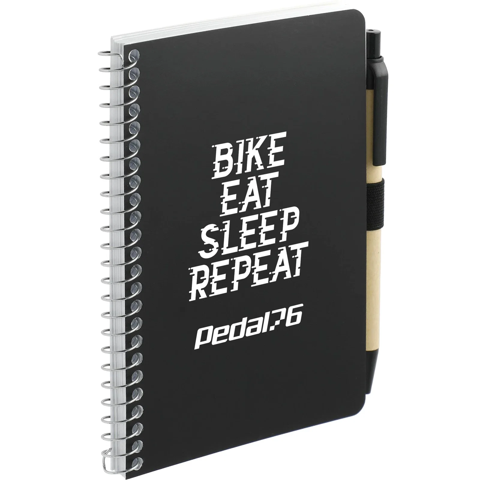4" x 6" FSC® Mix Pocket Spiral Notebook with Pen — view 29