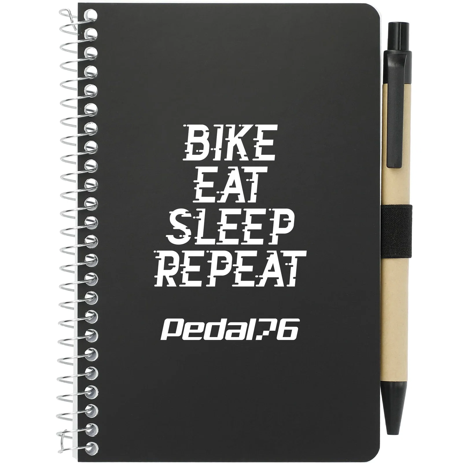 4" x 6" FSC® Mix Pocket Spiral Notebook with Pen — view 30