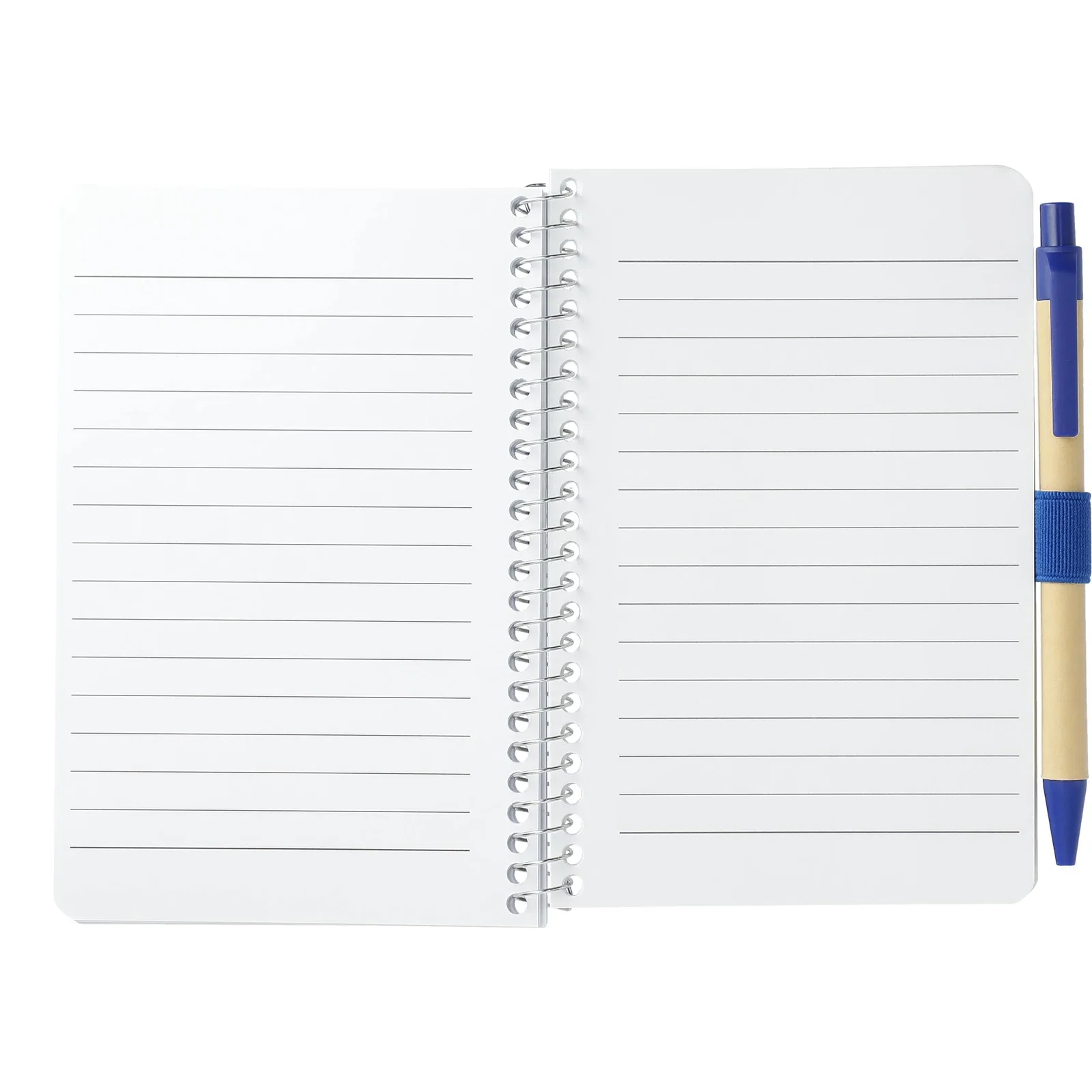 4" x 6" FSC® Mix Pocket Spiral Notebook with Pen — view 31