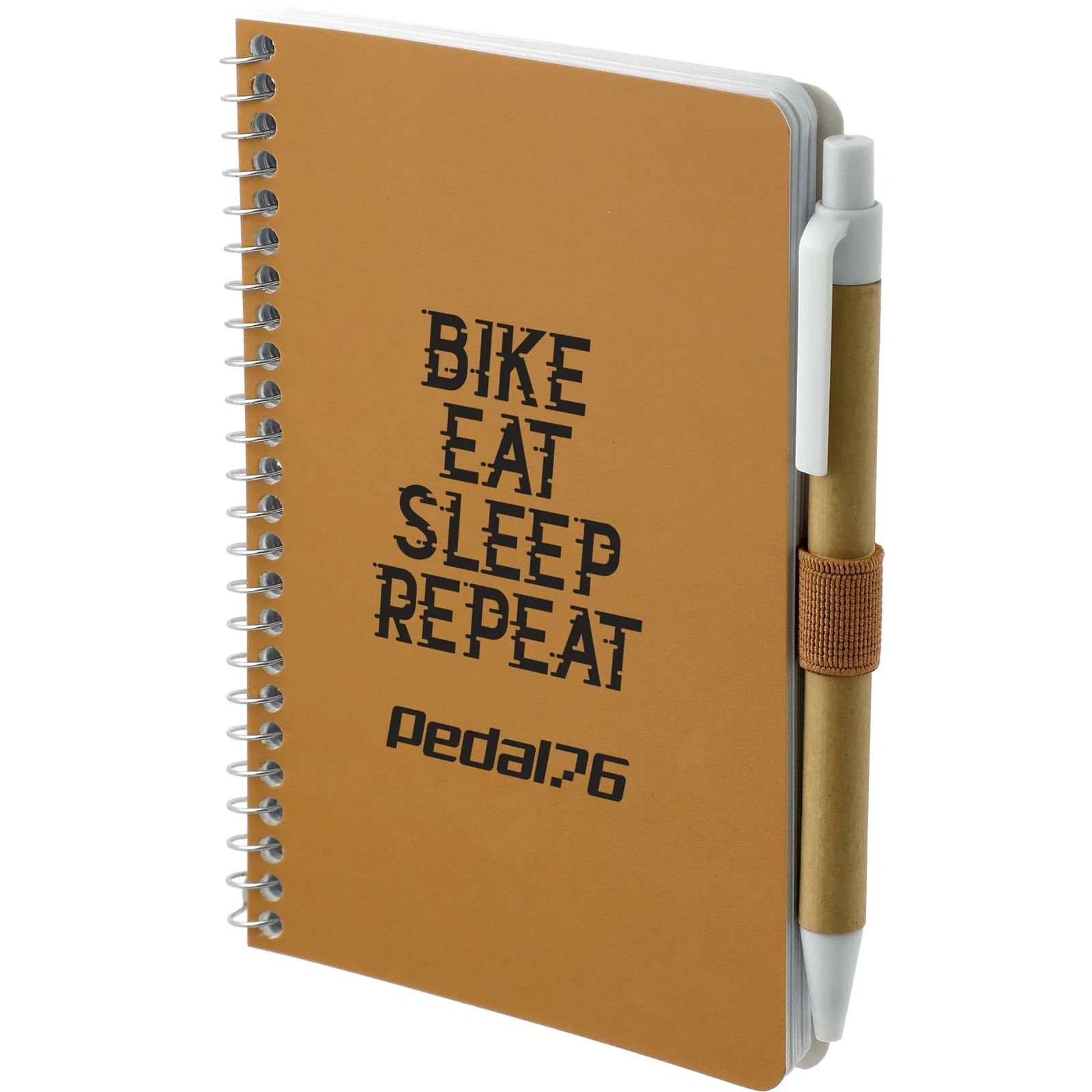4" x 6" FSC® Mix Pocket Spiral Notebook with Pen — view 42