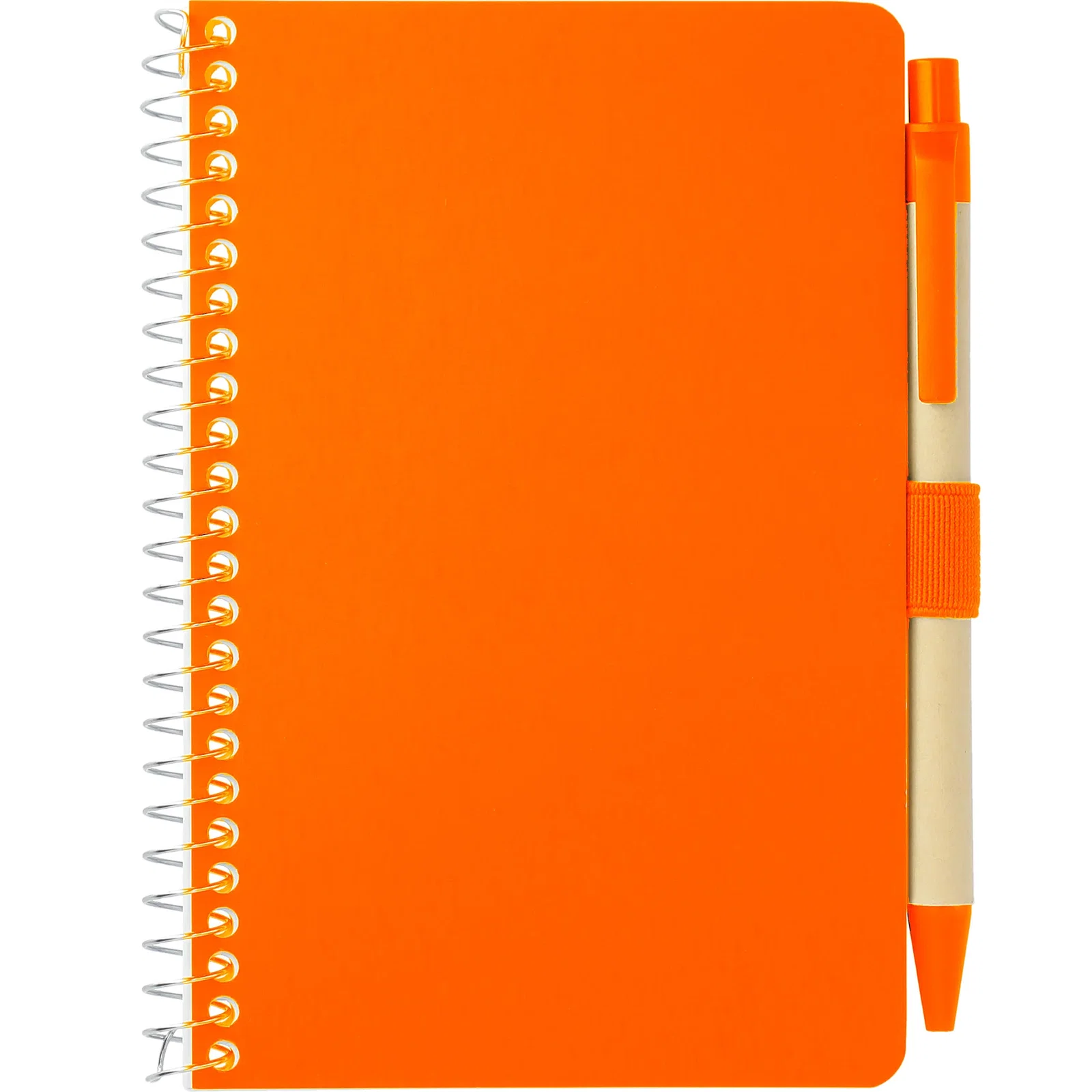 4" x 6" FSC® Mix Pocket Spiral Notebook with Pen — view 45