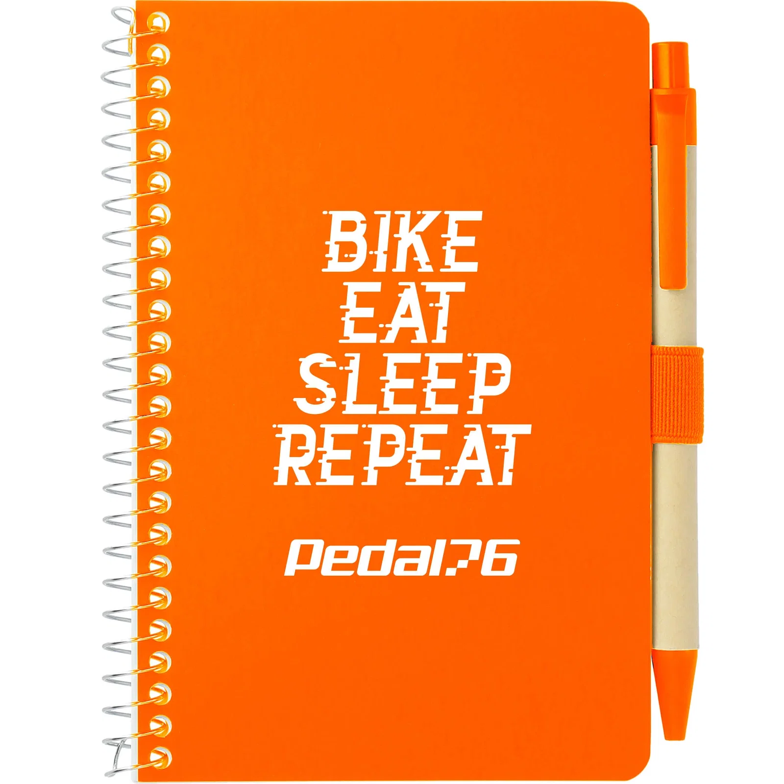 4" x 6" FSC® Mix Pocket Spiral Notebook with Pen — view 46