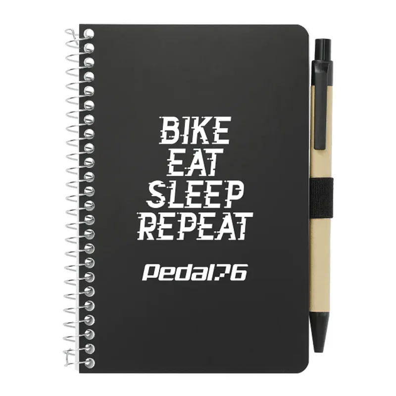 4" x 6" FSC® Mix Pocket Spiral Notebook with Pen — view 3