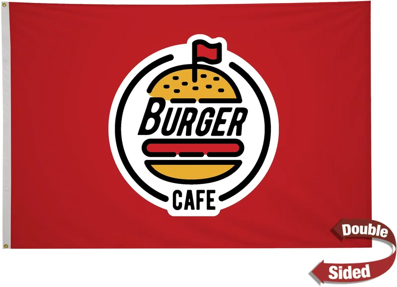 4' x 6' Nylon Flag Double-Sided — view 2