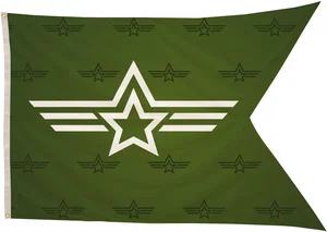4' x 6' Polyester Guidon Flag Single-Sided