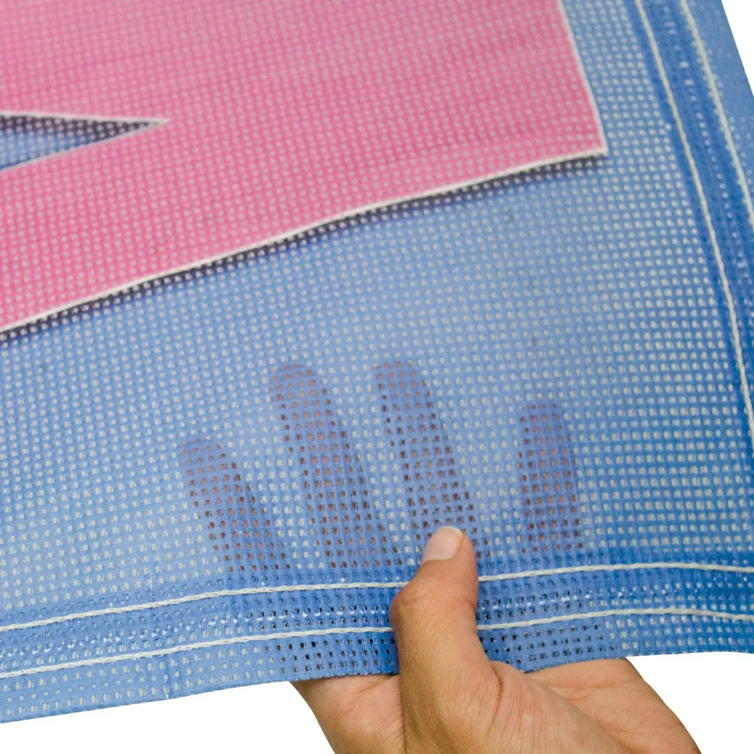 4' x 8' 9 oz. Mesh Vinyl Banner Single-Sided — view 3