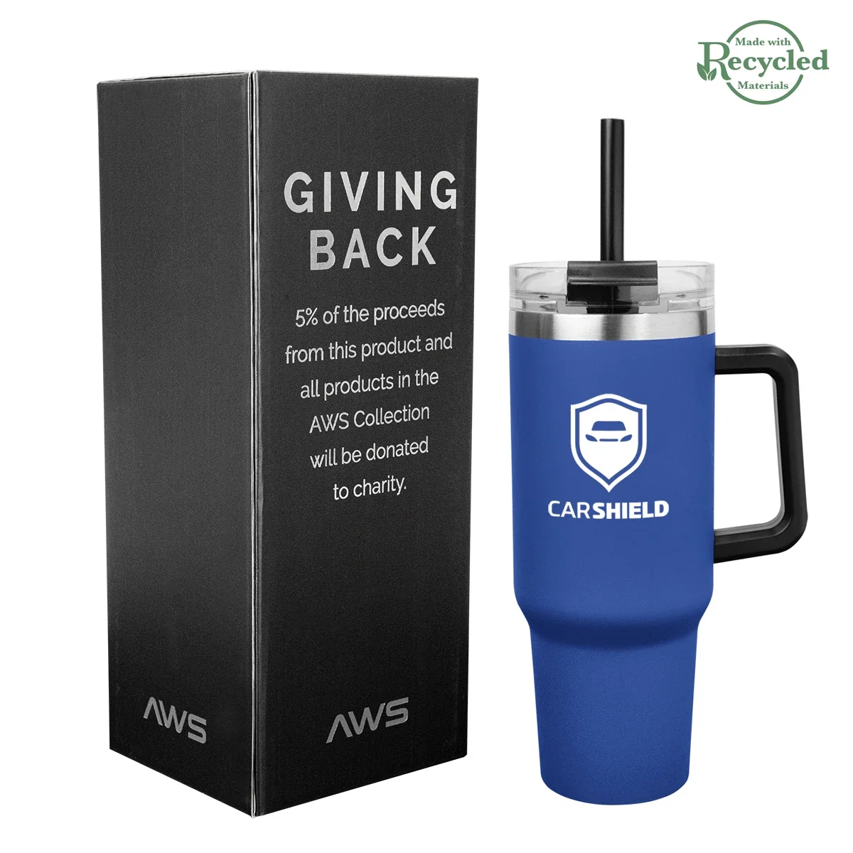 - 40 Oz. AWS Intrepid Stainless Steel Tumbler — view 11
