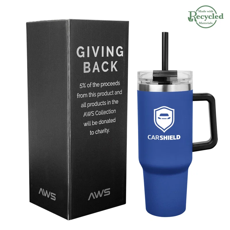 - 40 Oz. AWS Intrepid Stainless Steel Tumbler — view 11