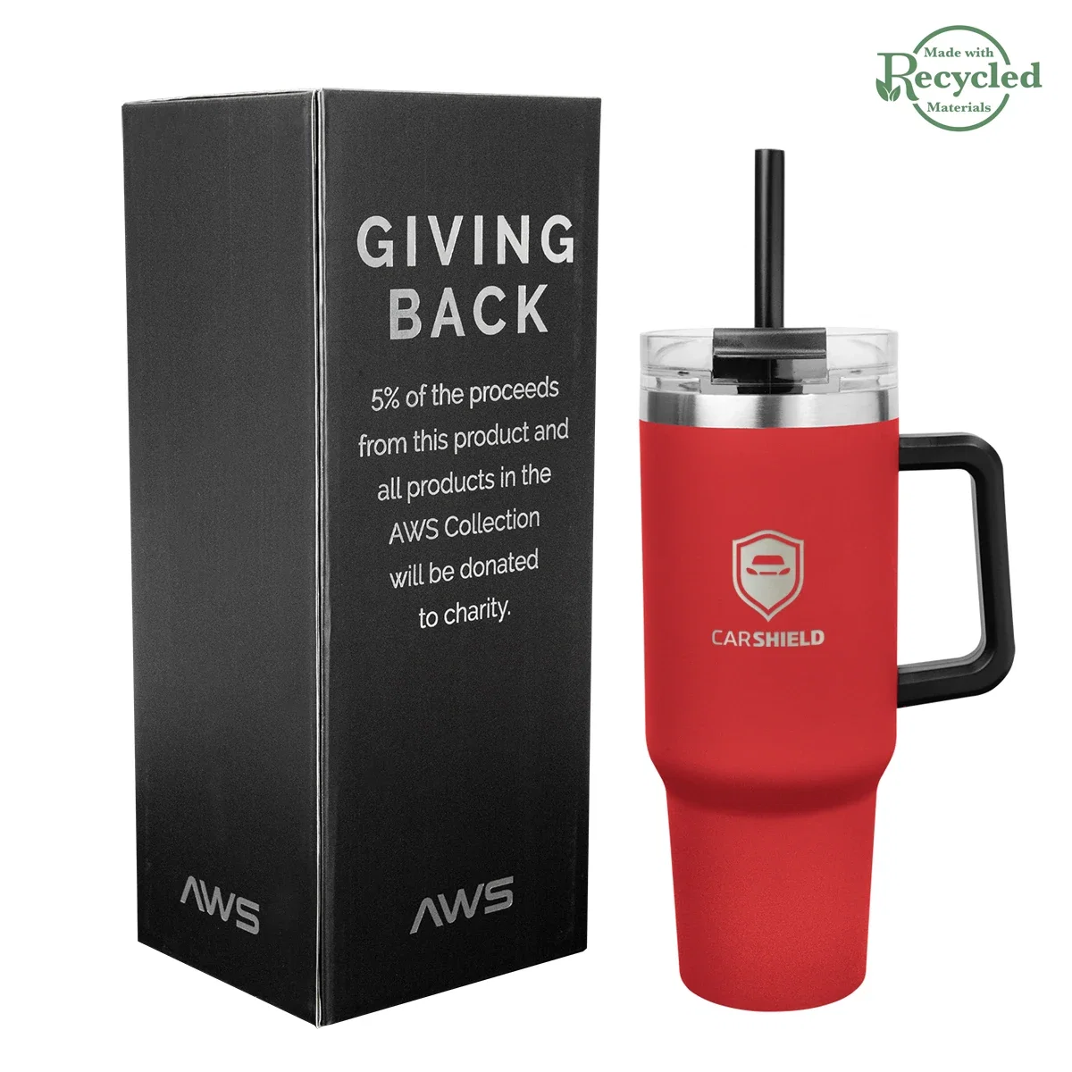 - 40 Oz. AWS Intrepid Stainless Steel Tumbler — view 17