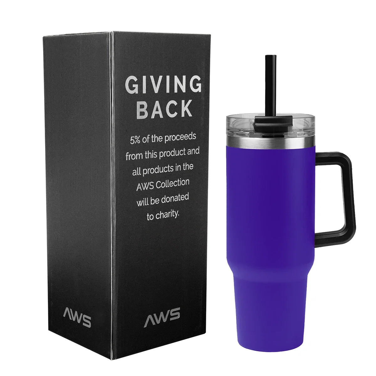 - 40 Oz. AWS Intrepid Stainless Steel Tumbler — view 18