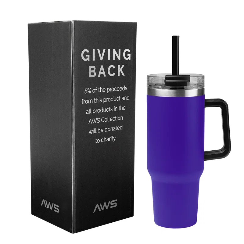 - 40 Oz. AWS Intrepid Stainless Steel Tumbler — view 18