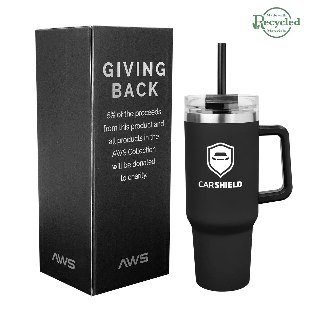- 40 Oz. AWS Intrepid Stainless Steel Tumbler — view 19