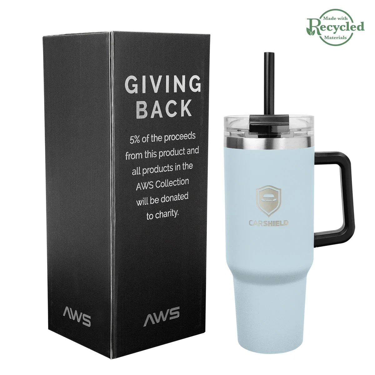 - 40 Oz. AWS Intrepid Stainless Steel Tumbler — view 20