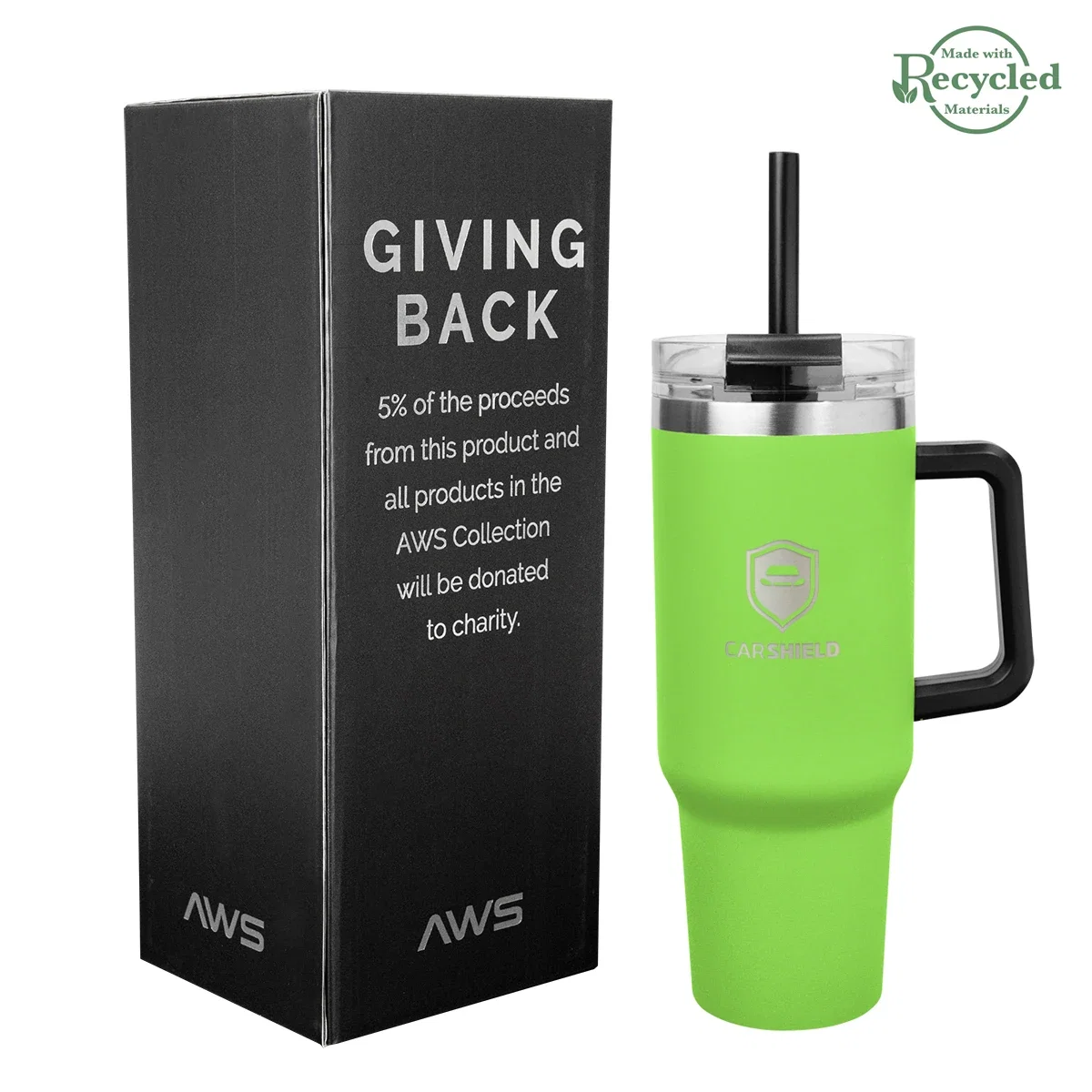 - 40 Oz. AWS Intrepid Stainless Steel Tumbler — view 22