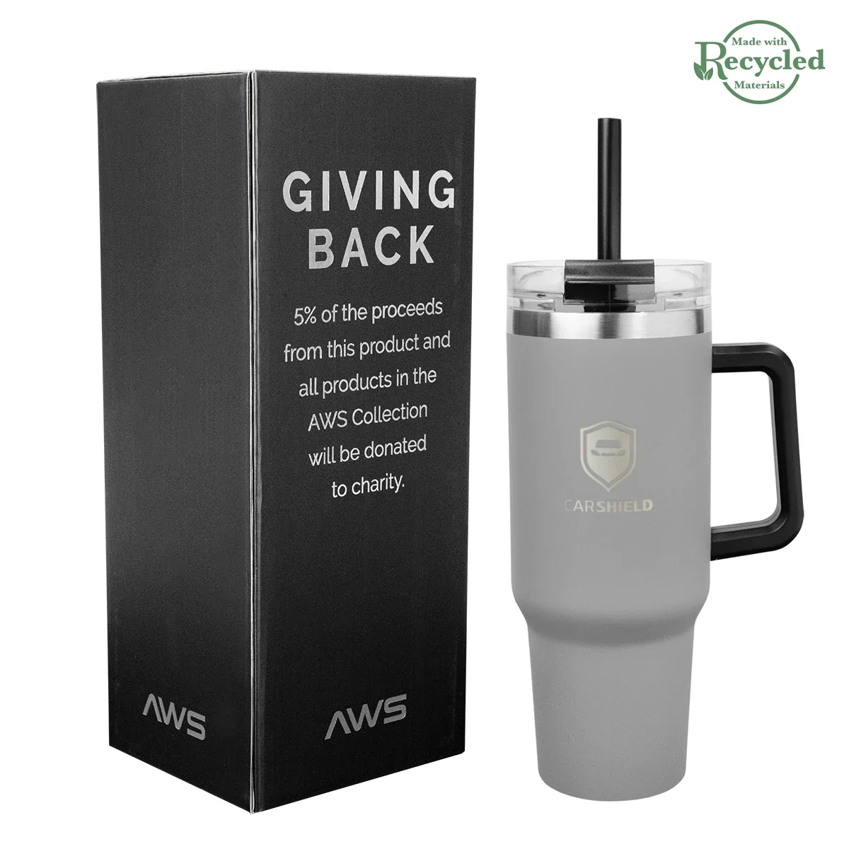 - 40 Oz. AWS Intrepid Stainless Steel Tumbler — view 23