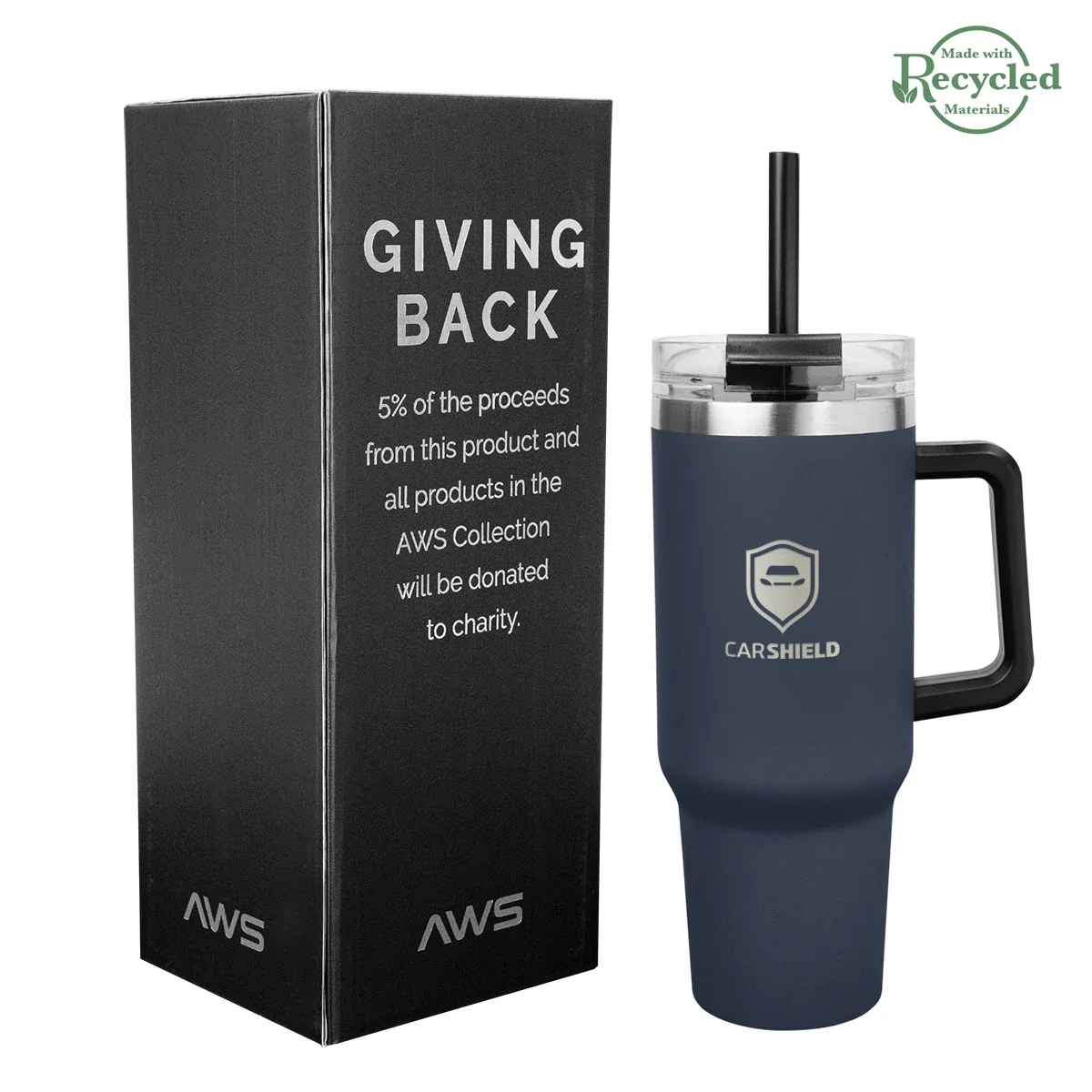 - 40 Oz. AWS Intrepid Stainless Steel Tumbler — view 26