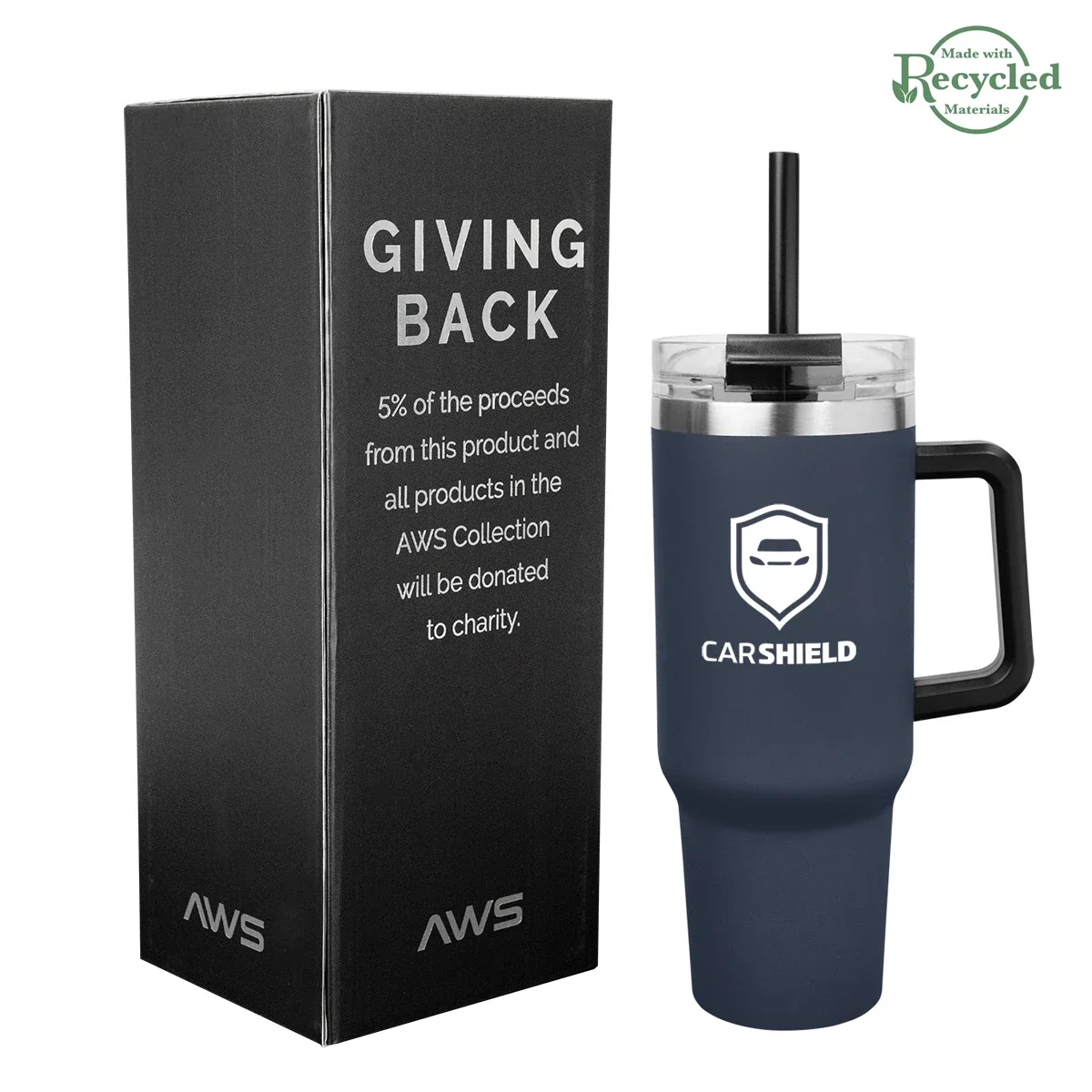 - 40 Oz. AWS Intrepid Stainless Steel Tumbler — view 27