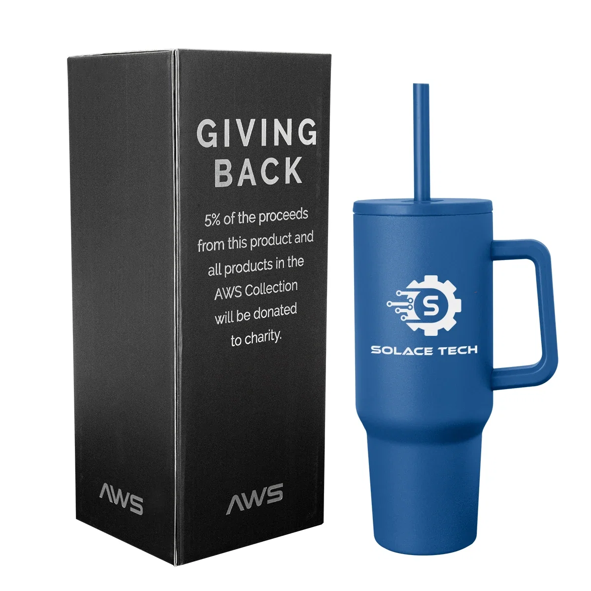 - 40 Oz. AWS Intrepid Stainless Steel Tumbler — view 3