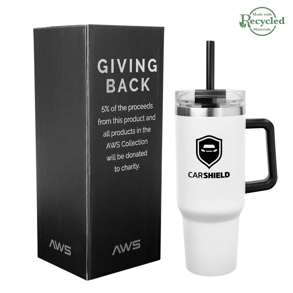 - 40 Oz. AWS Intrepid Stainless Steel Tumbler — view 30