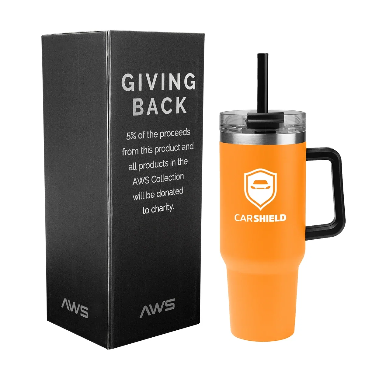 - 40 Oz. AWS Intrepid Stainless Steel Tumbler — view 6