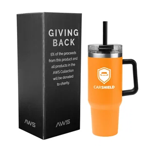 AWS 40 Oz. Intrepid Stainless Steel Tumbler