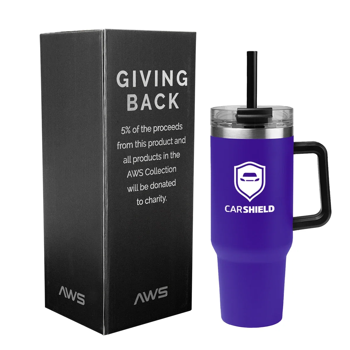 - 40 Oz. AWS Intrepid Stainless Steel Tumbler — view 8