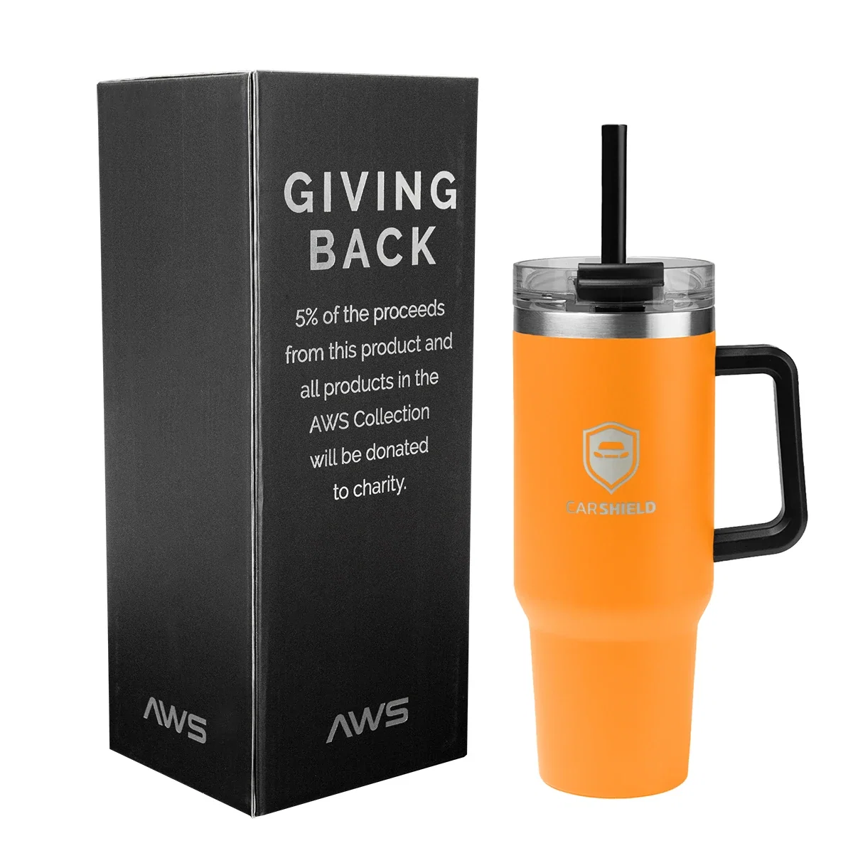 - 40 Oz. AWS Intrepid Stainless Steel Tumbler — view 9