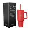 40 Oz. AWS Jackson Intrepid Stainless Steel Tumbler in Red
