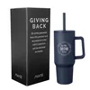 40 Oz. AWS Jackson Intrepid Stainless Steel Tumbler in Navy