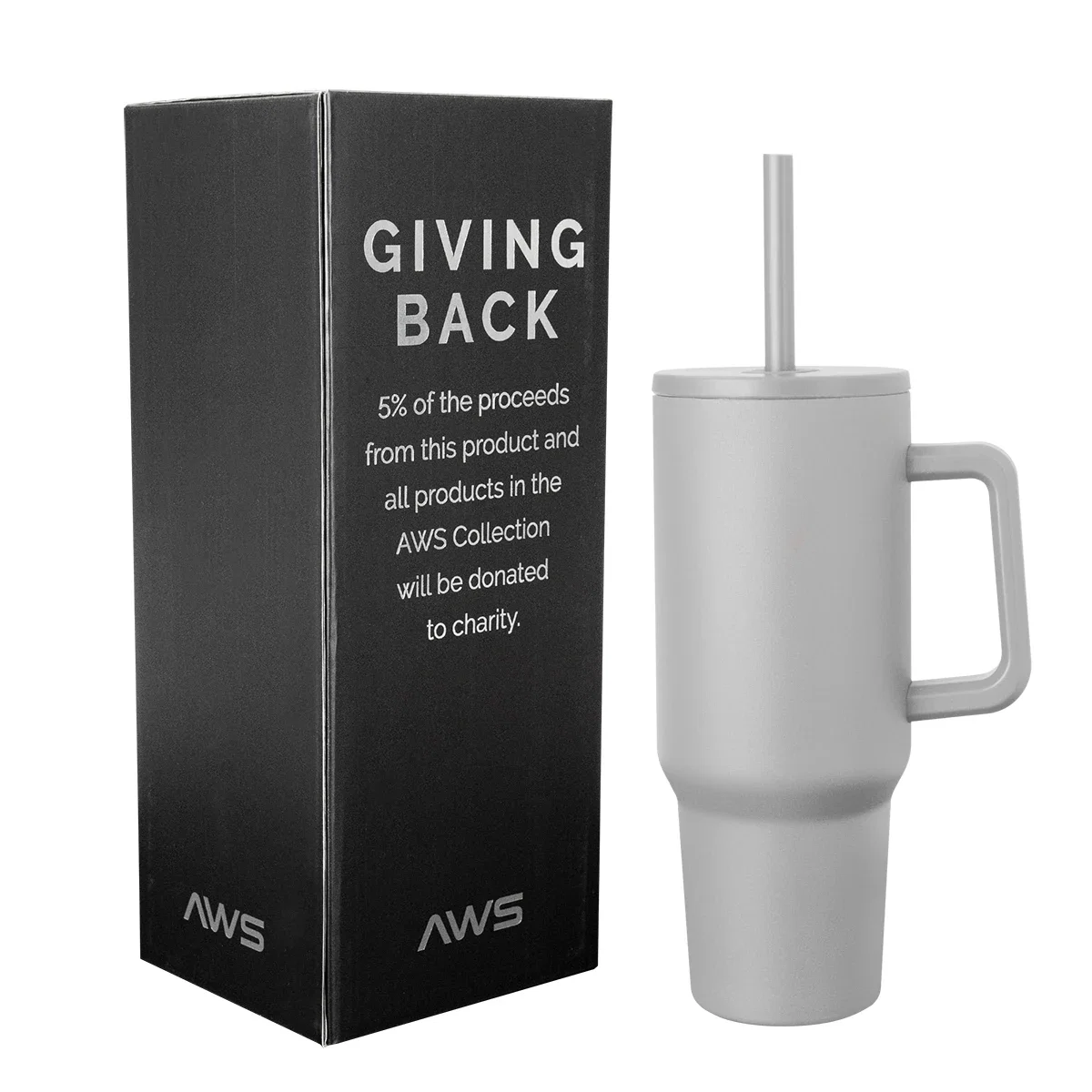 - 40 Oz. AWS Jackson Intrepid Stainless Steel Tumbler — view 17