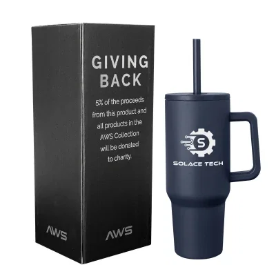 - 40 Oz. AWS Jackson Intrepid Stainless Steel Tumbler — view 2