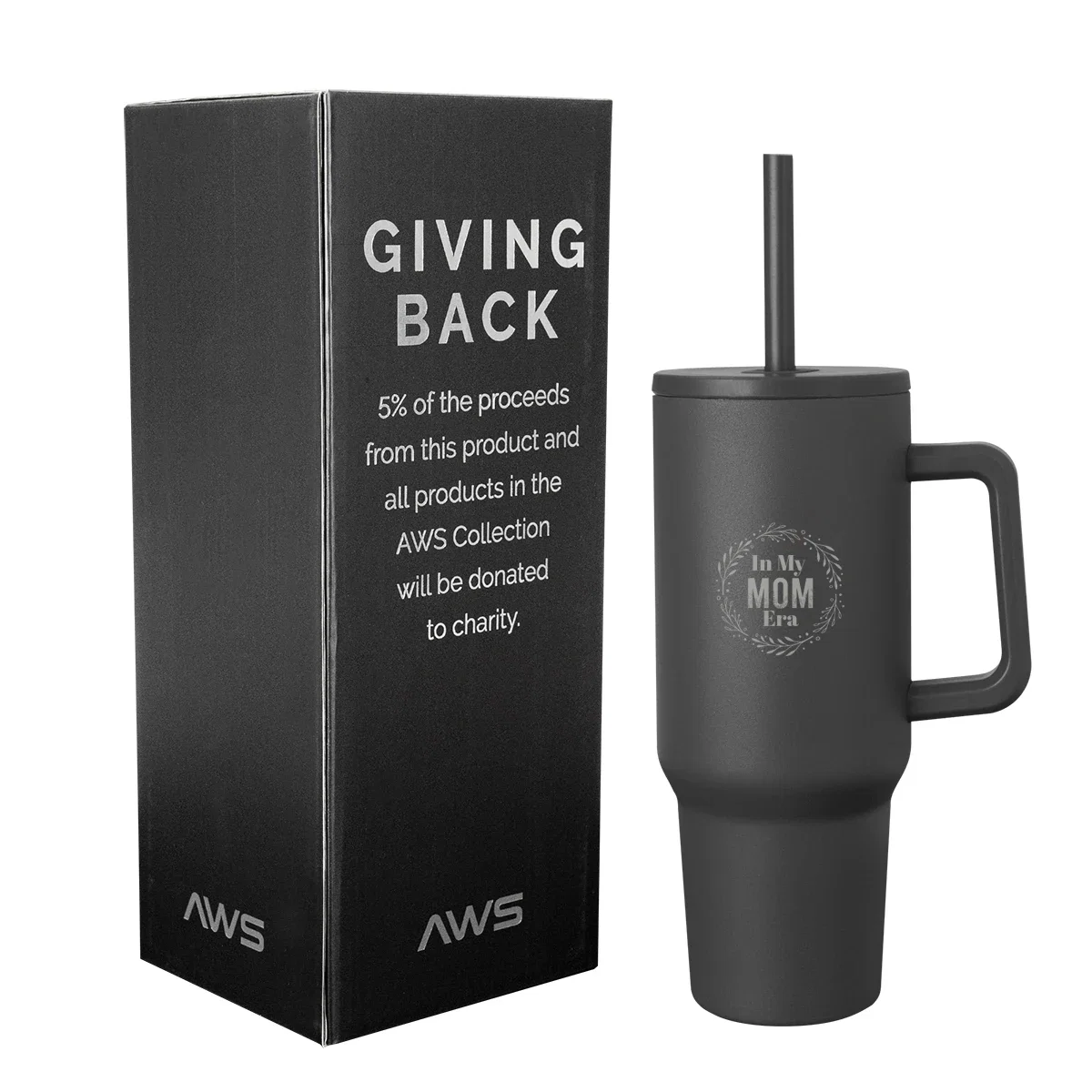 - 40 Oz. AWS Jackson Intrepid Stainless Steel Tumbler — view 22