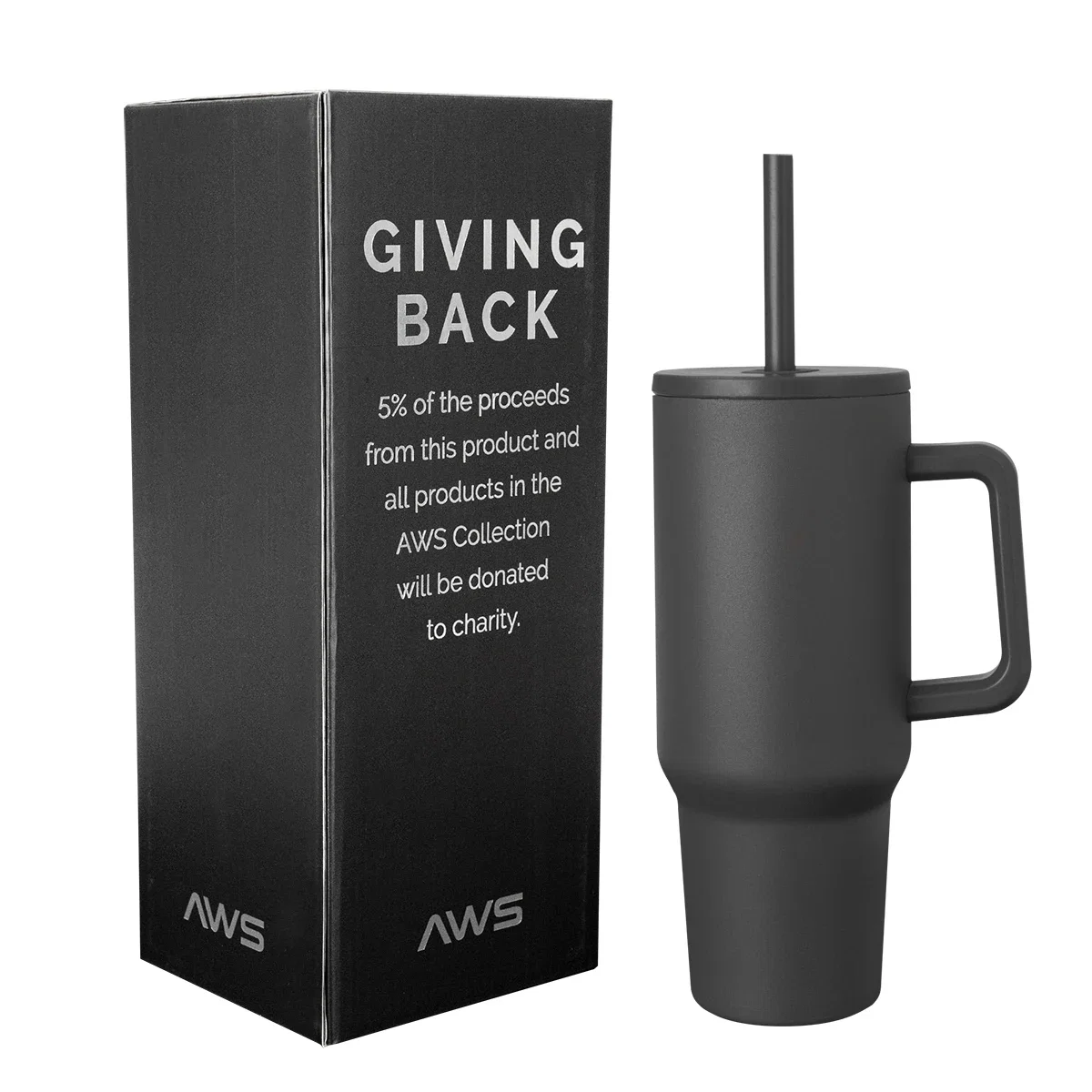 - 40 Oz. AWS Jackson Intrepid Stainless Steel Tumbler — view 23