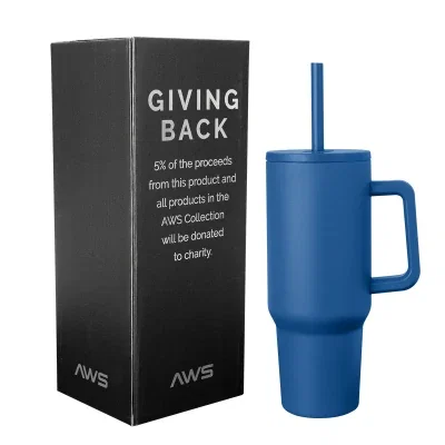 - 40 Oz. AWS Jackson Intrepid Stainless Steel Tumbler — view 3