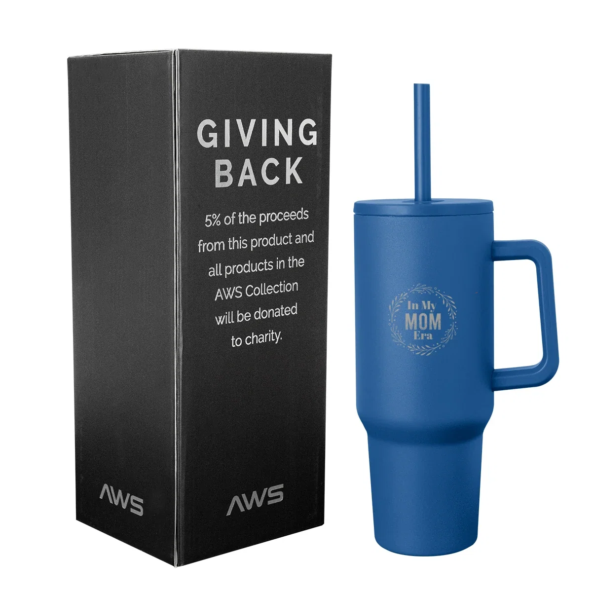 - 40 Oz. AWS Jackson Intrepid Stainless Steel Tumbler — view 9