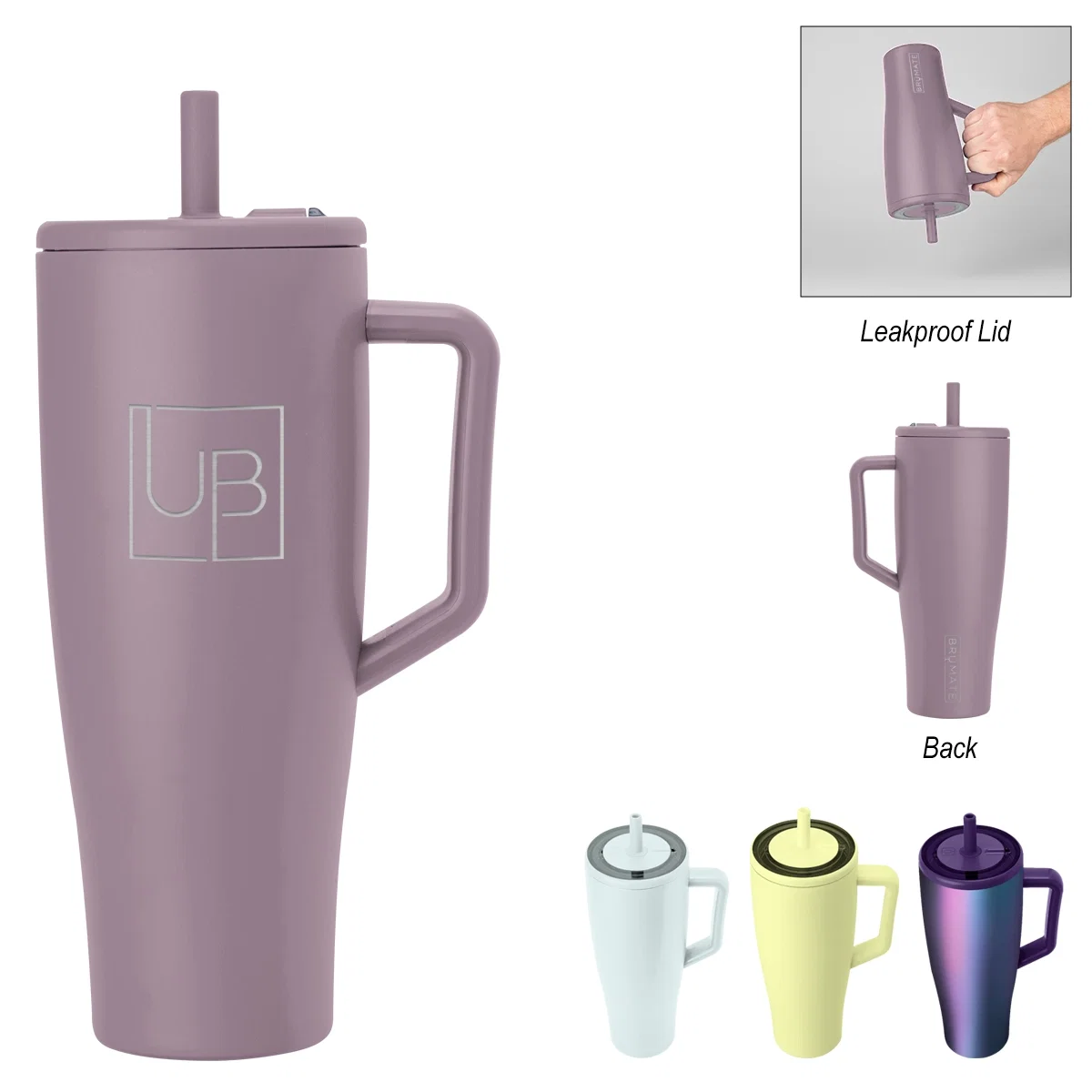 Insulated tumbler offered in forty and thirty ounce sizes