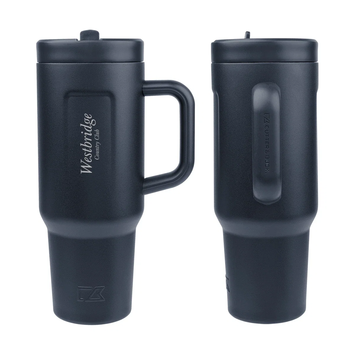 - 40 Oz. Cutter & Buck® Recycled Stainless Steel Tumbler — view 2