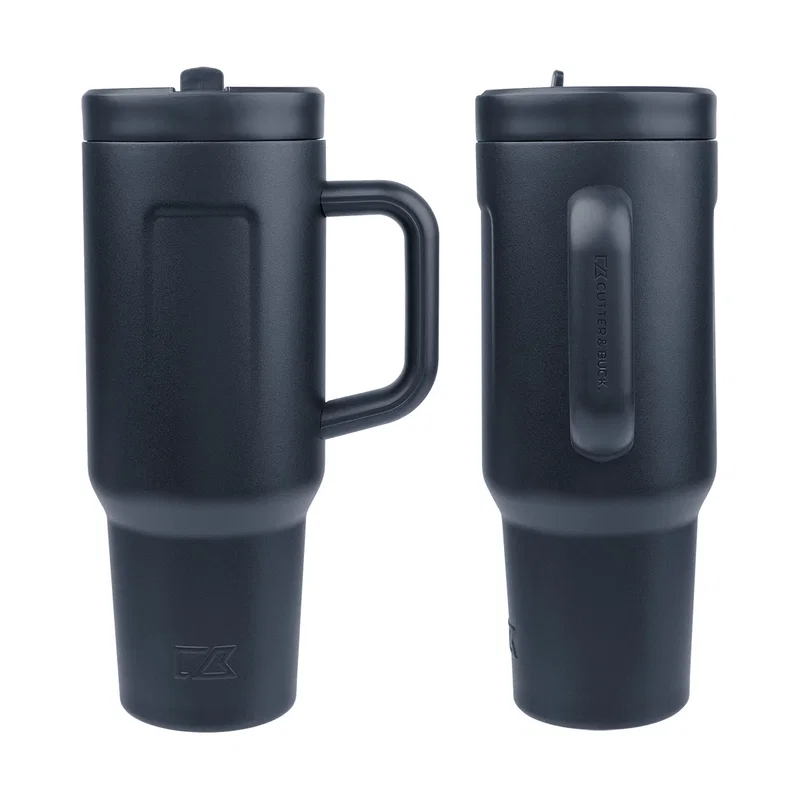 - 40 Oz. Cutter & Buck® Recycled Stainless Steel Tumbler — view 5