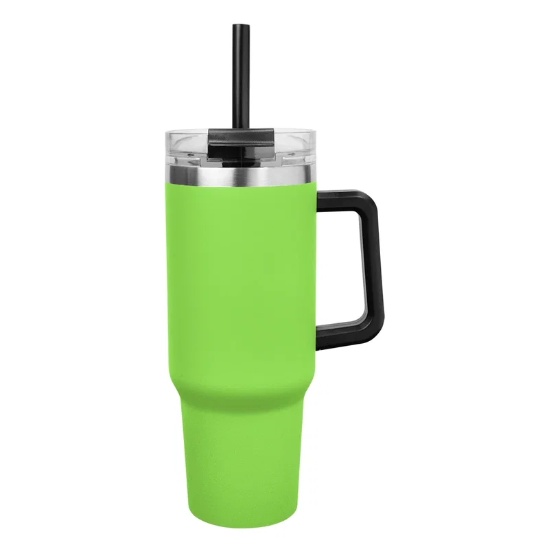 White version of the ten-inch stainless steel drink cup