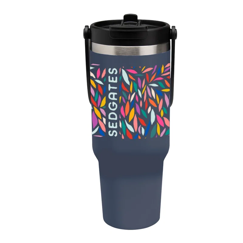 Side profile showing the full height of the cup