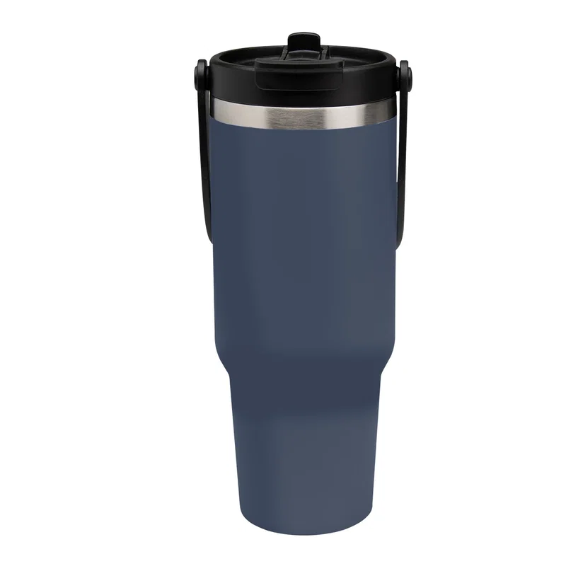 - 40 Oz. Full Laser Peak Intrepid Recycled Stainless Steel Tumbler — view 7