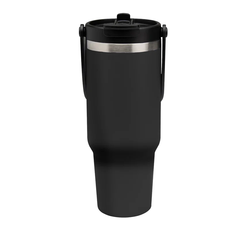 - 40 Oz. Full Laser Peak Intrepid Recycled Stainless Steel Tumbler — view 8