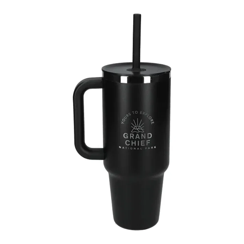 40 oz. Hydro Flask® Travel Tumbler with Straw  — view 7